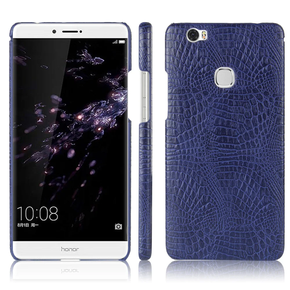 Крокодил Жесткий Чехол для Honor Note 8 крокодил Чехлы Стенд задняя крышка роскошный