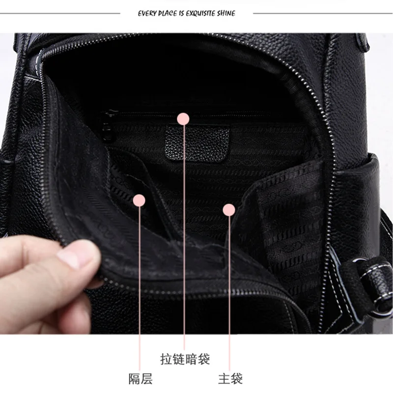 2019 новая Корейская версия простой Повседневный плед кожа кража мягкая сумка