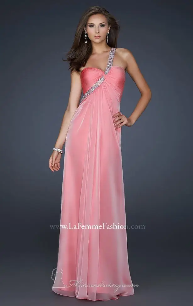 Prom Dresses Sexy Chiffon Pink White Hunter Gowns 2014 Straight Floor Length Long Beads High Quality A1040|beads chinese|beaded zebrabead ribbon |
