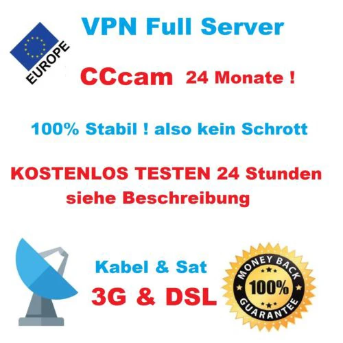 Cccam сервер 1 год 7 линии Испания Италия поддержка Спутниковое ТВ приемник DVB-S2