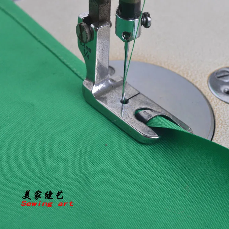 

For industrial lockstitch sewing machine cleaning hemming presser foot 6.4mm