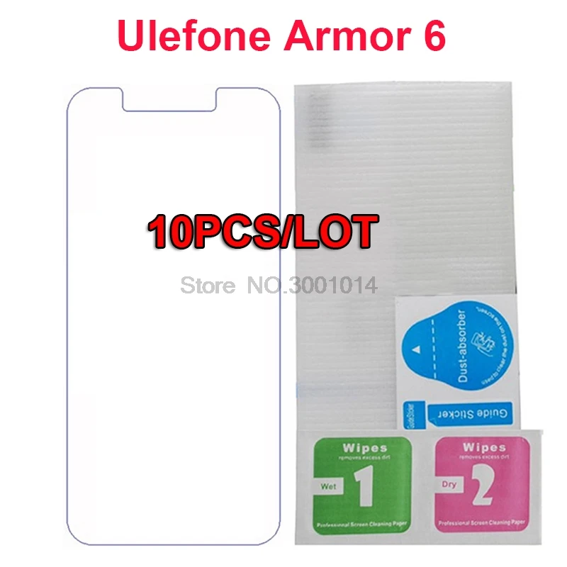 10 шт. закаленное стекло для Ulefone Armor 6 защита экрана 9H защитное мобильного телефона