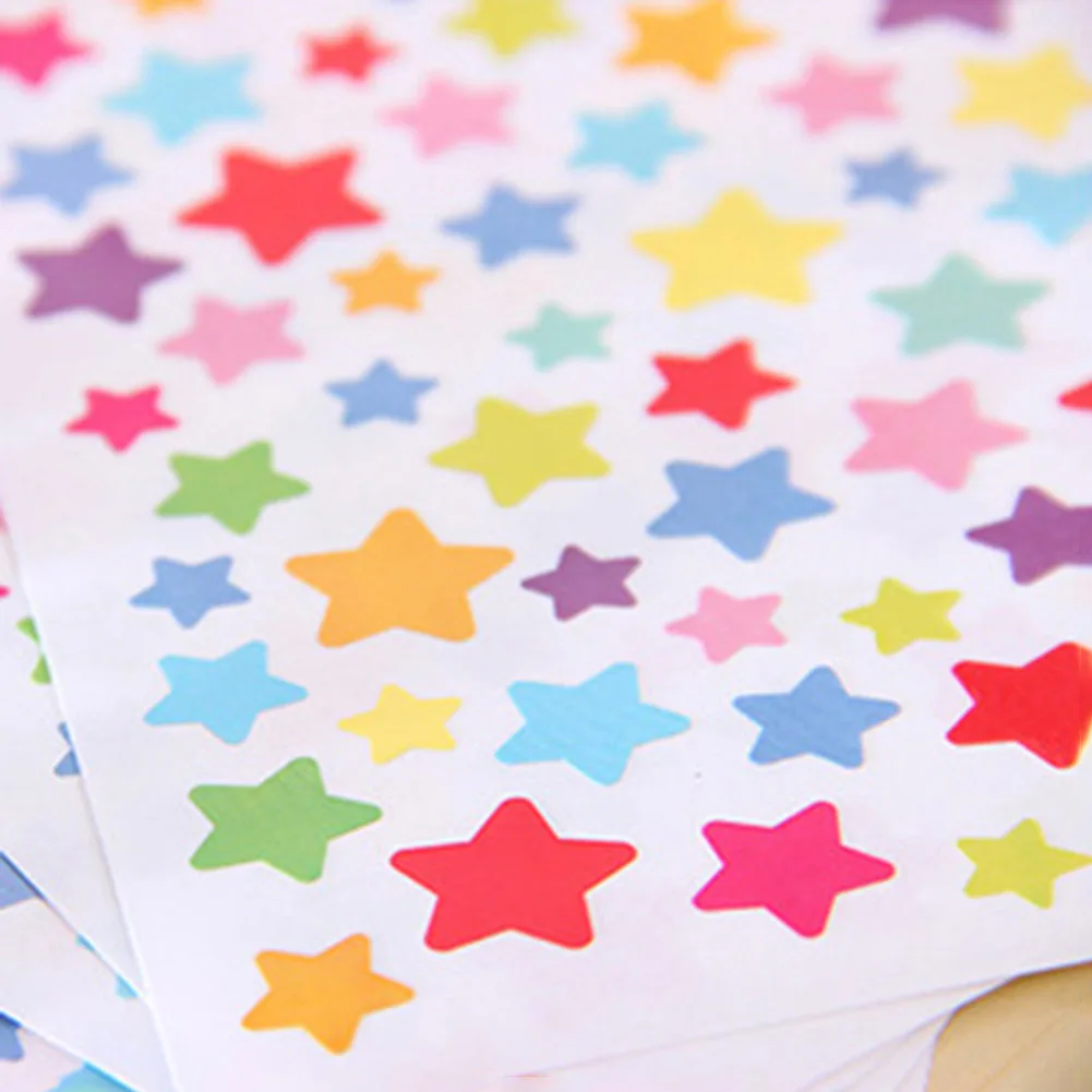 6 листов/набор наклейки в виде сердца | Канцтовары для офиса и дома