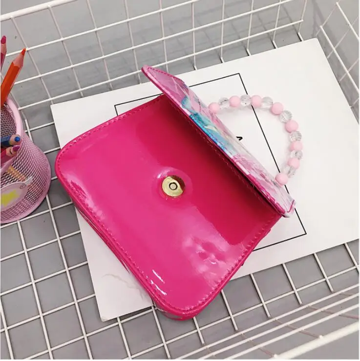 Новая мини-сумка-мессенджер для маленьких девочек детская сумка с изображением