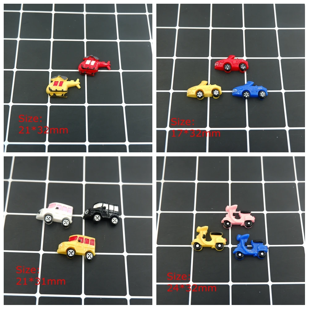 Kawaii Car aircraft flatback кабошоны из смолы для рукоделия телефона deco бант волос diy