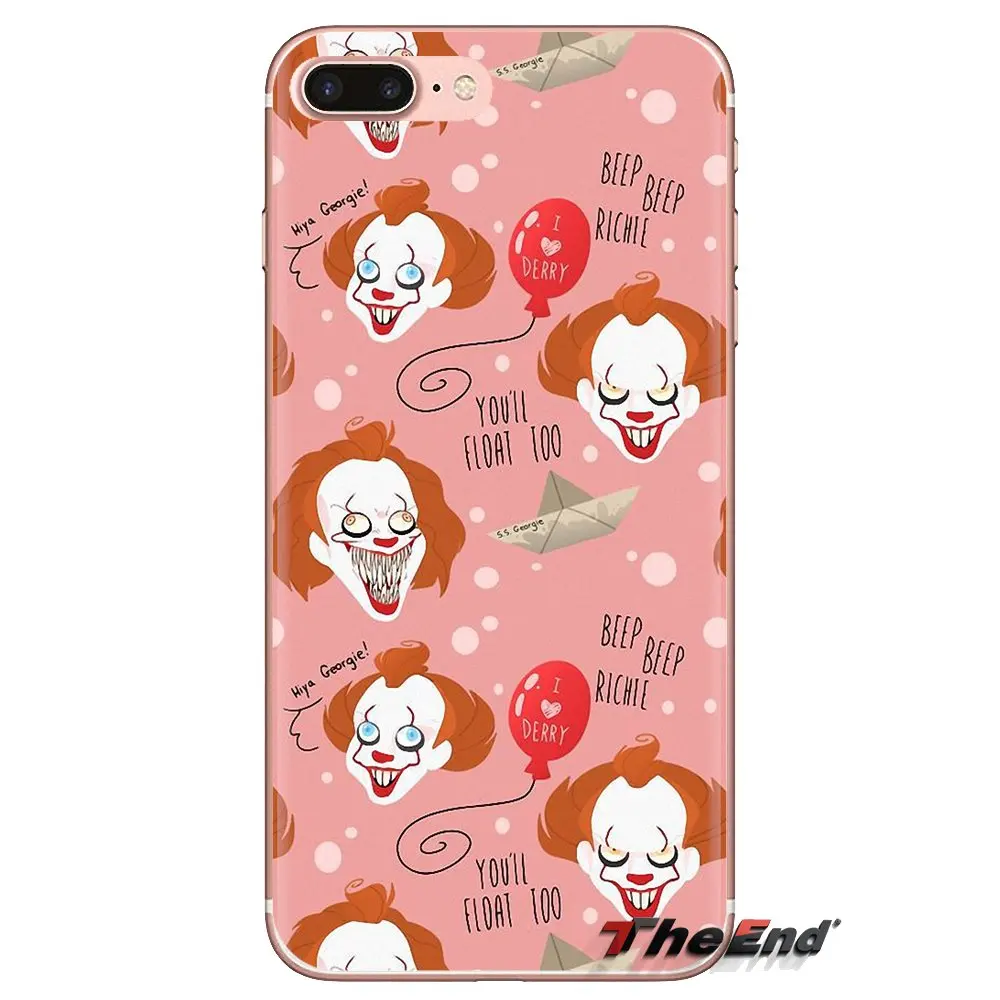 Прозрачные мягкие чехлы для Huawei Mate Honor 4C 5C 5X 6X 7 7A 7C 8 9 10 8C 8X 20 Lite Pro Stephen King s It |