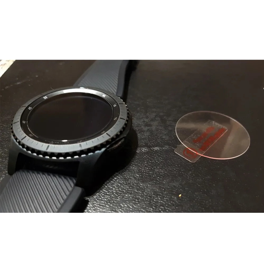 2 шт. закаленное стекло для Samsung Gear S3 9H 2.5D|Защитные стёкла и плёнки телефонов| |