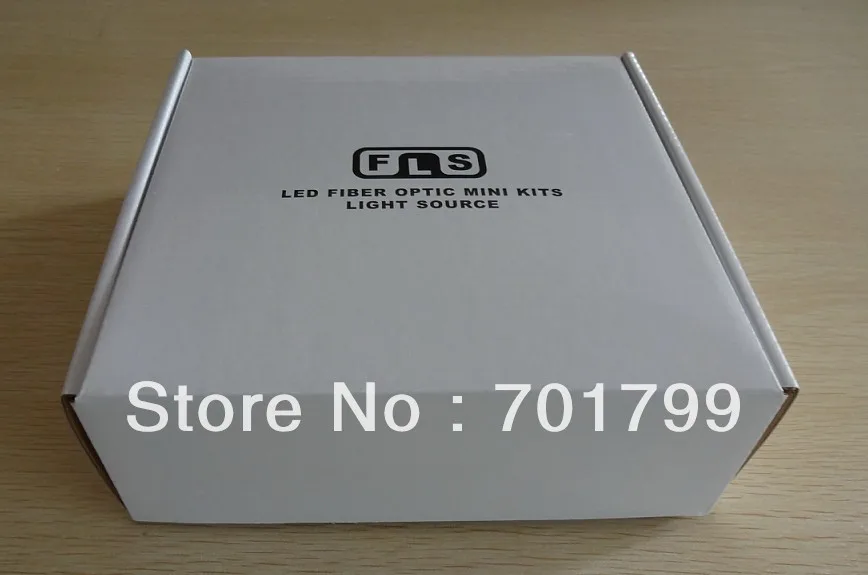 Светодиодная RGB волоконно-оптическая подсветка 16 Вт с пультом дистанционного