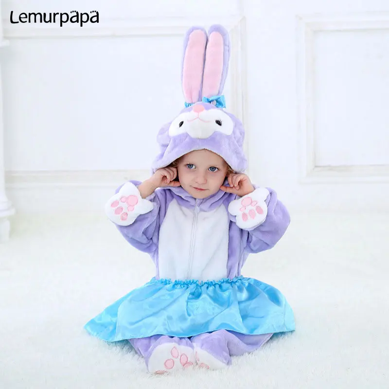 Детская одежда с героями мультфильмов для мальчиков и девочек Kigurumis Kawaii, милый комбинезон с животными, зимний теплый комбинезон хорошего качества, костюм на молнии с капюшоном