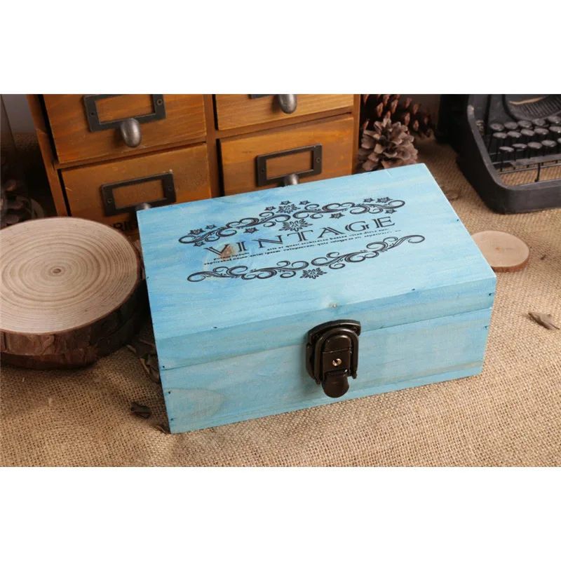 DIY Wood Sundries Storage Boxes Creative Handwork Jewelry Collection organizer Home Decor craft Box 1 Lattice | Дом и сад