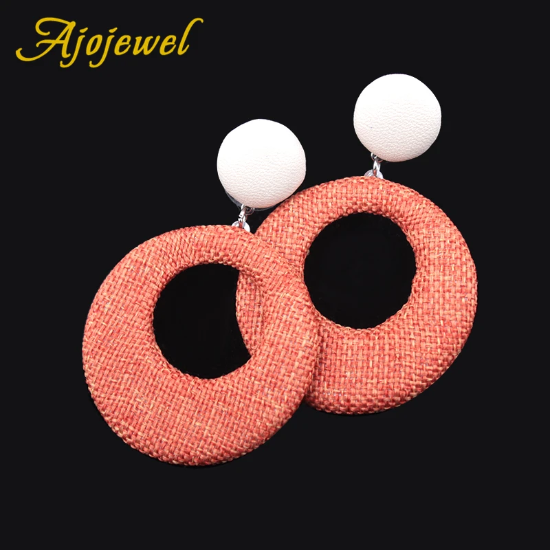 Женские серьги из искусственной кожи с конопляным покрытием|leather earrings|earrings