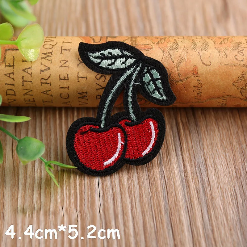 1 шт. патчи для вышивки фруктов термоклейкие нашивки пришивания утюгом одежды