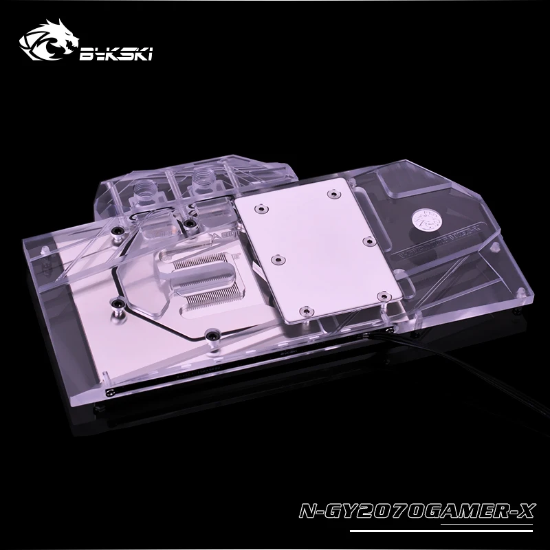 Bykski полное покрытие GPU водоблок для GALAX GEFORCE RTX 2070 геймерская графическая