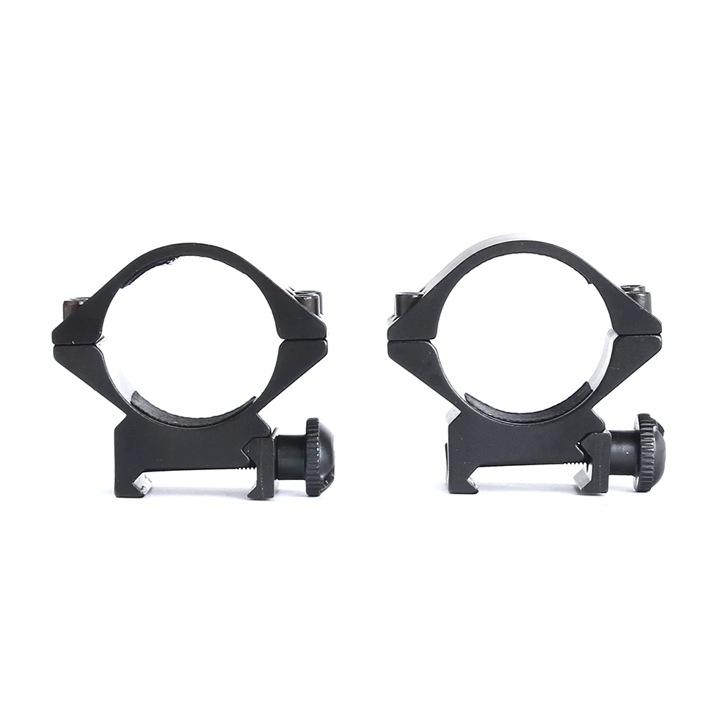 ohhunt 30mm Low Profile Picatinny Weaver Rifle Scope 20mm Mount Rings Hunting Tactical Riflescopes Accessories | Спорт и развлечения