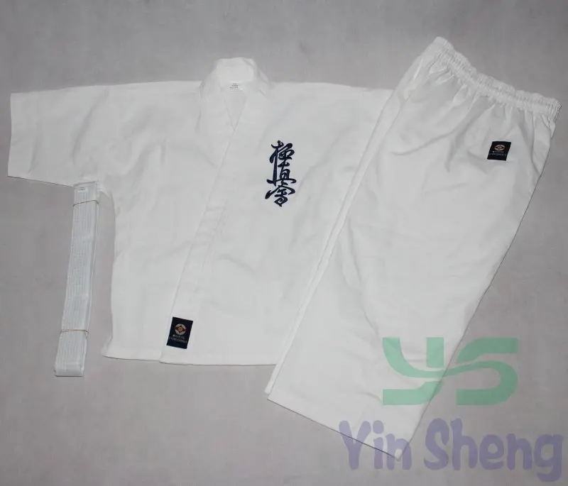 Каратэ одежда для начинающих детей взрослых kyokushin каратэ kyokussinkai Униформа ката