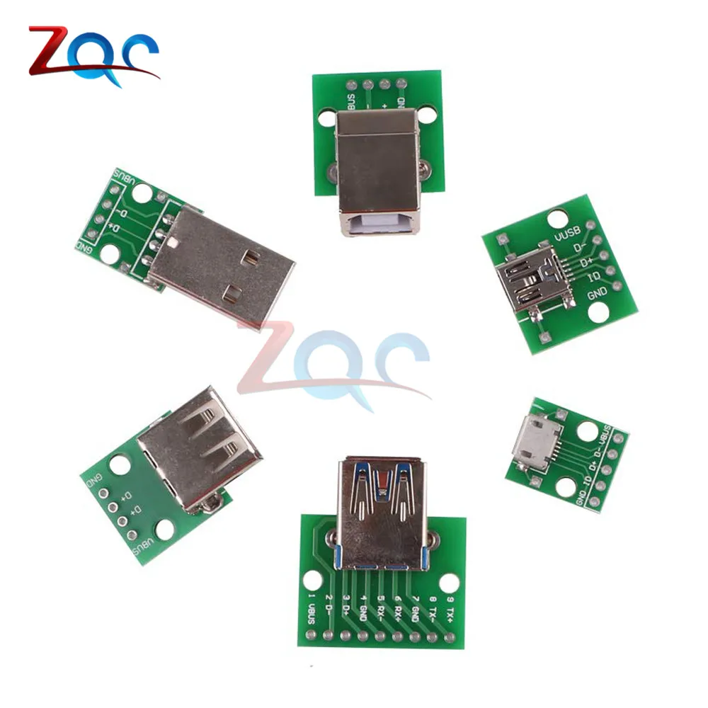 10 шт потребительских упаковок для микро USB/Mini USB/A/B/2 0/3 0 Мужской/муфтовый
