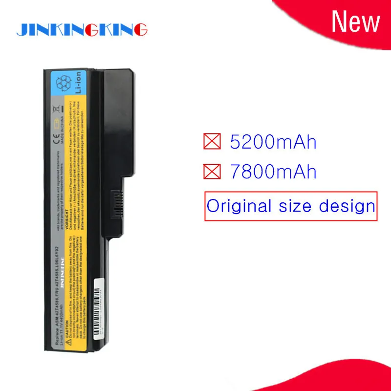 New laptop battery L08O6C02 L08S6C02 LO806D01 For Lenovo/IBM IdeaPad B460 V460 Z360