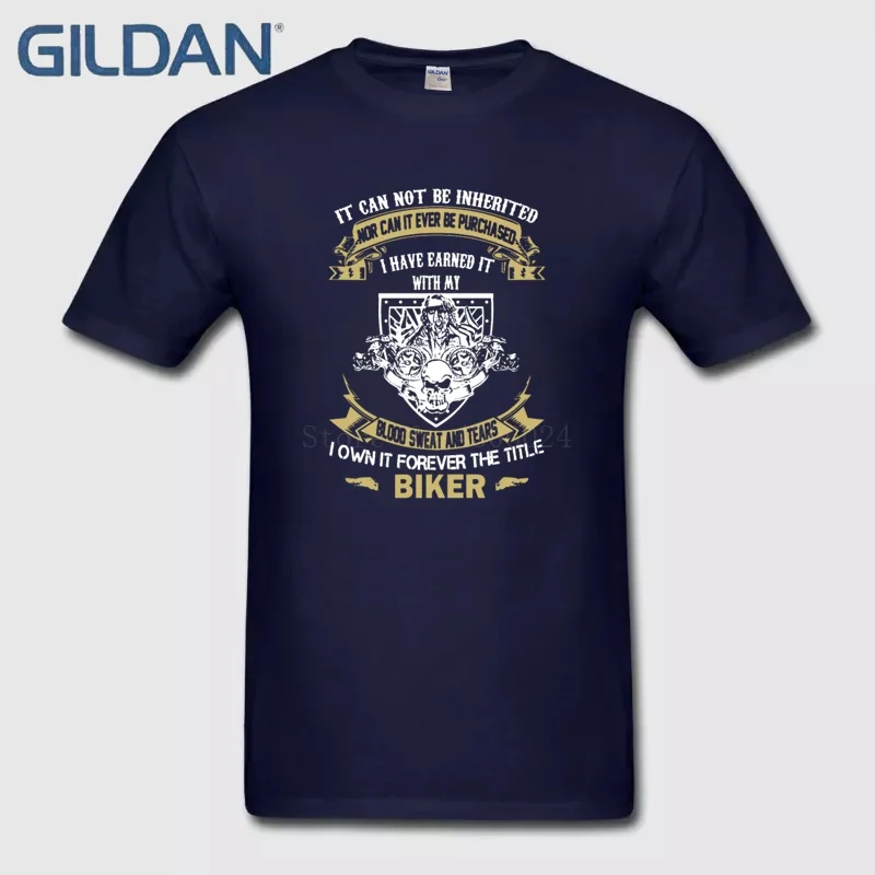 Making Uniform Size For Biker Funny Black T Shirts Men Tee Cotton Simple | Мужская одежда