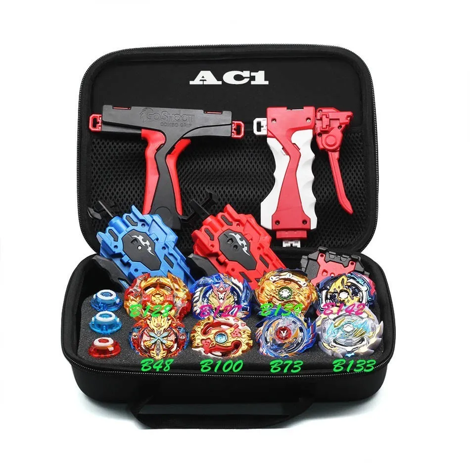 Набор топов пусковые установки Beyblade игрушки Toupie Металл God Burst волчок Bey Blade Blades Bay