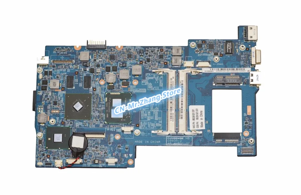 SHELI для шлюза 6210 EC39C материнская плата ноутбука с I5 520UM CPU MBBKG01001 MB. BKG01.001 48.4HR01. 021 DDR3|cpu