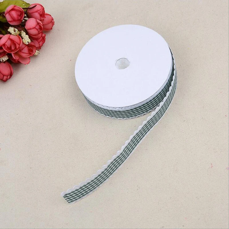 Grosgrain ленты печатных плед 1 "25 мм Высокое качество DIY свадебная одежда шитье и