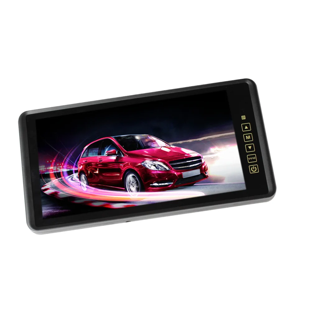 Зеркало заднего вида с широкоформатным ЖК дисплеем 9 дюймов TFT HD 800*480 сенсорной