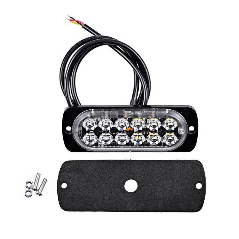 DC 12 V 24 мигающий 36 Вт 12LED грузовик внешний Строб прицепы Мотоциклы Горячая