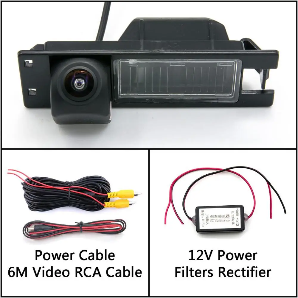 Camera With Filter 175 градусов HD камера заднего вида для Opel Astra J GTC Astra K GTC 5D Hatch 2009- Ampera 2011- монитор парковки автомобиля - Название цвета: Camera With Filter