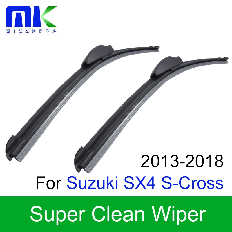 Стеклоочистители Mikkuppa для Suzuki SX4 S Cross 2013 2014 2015 2016 2017 2018 автомобильные аксессуары