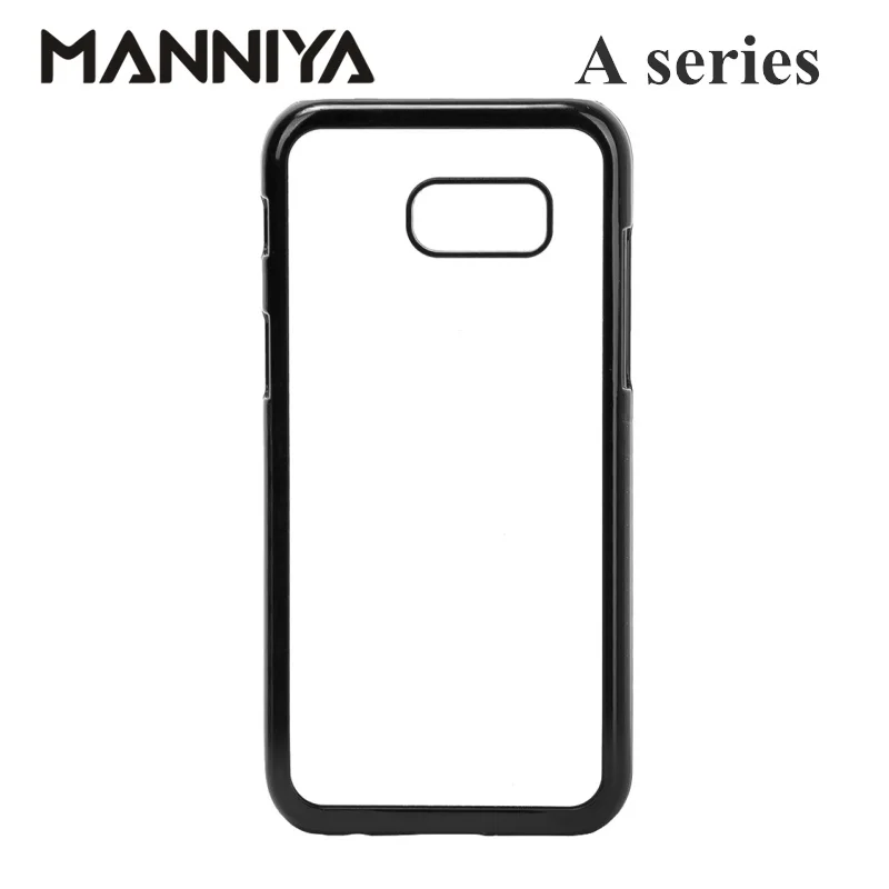 

Пластиковый чехол MANNIYA для Samsung Galaxy серии A, A3, A5, A6, A7, A8, A9, с алюминиевыми вставками, 10 шт./лот