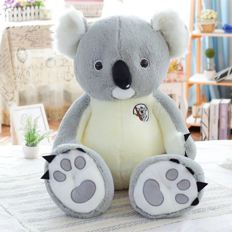 

Hot 1pc 70cm Cute Koala Plush Toys Children Australian Koala Bear Stuffed Soft Doll Kids Lovely Gift for Girl Baby Birthday Gift