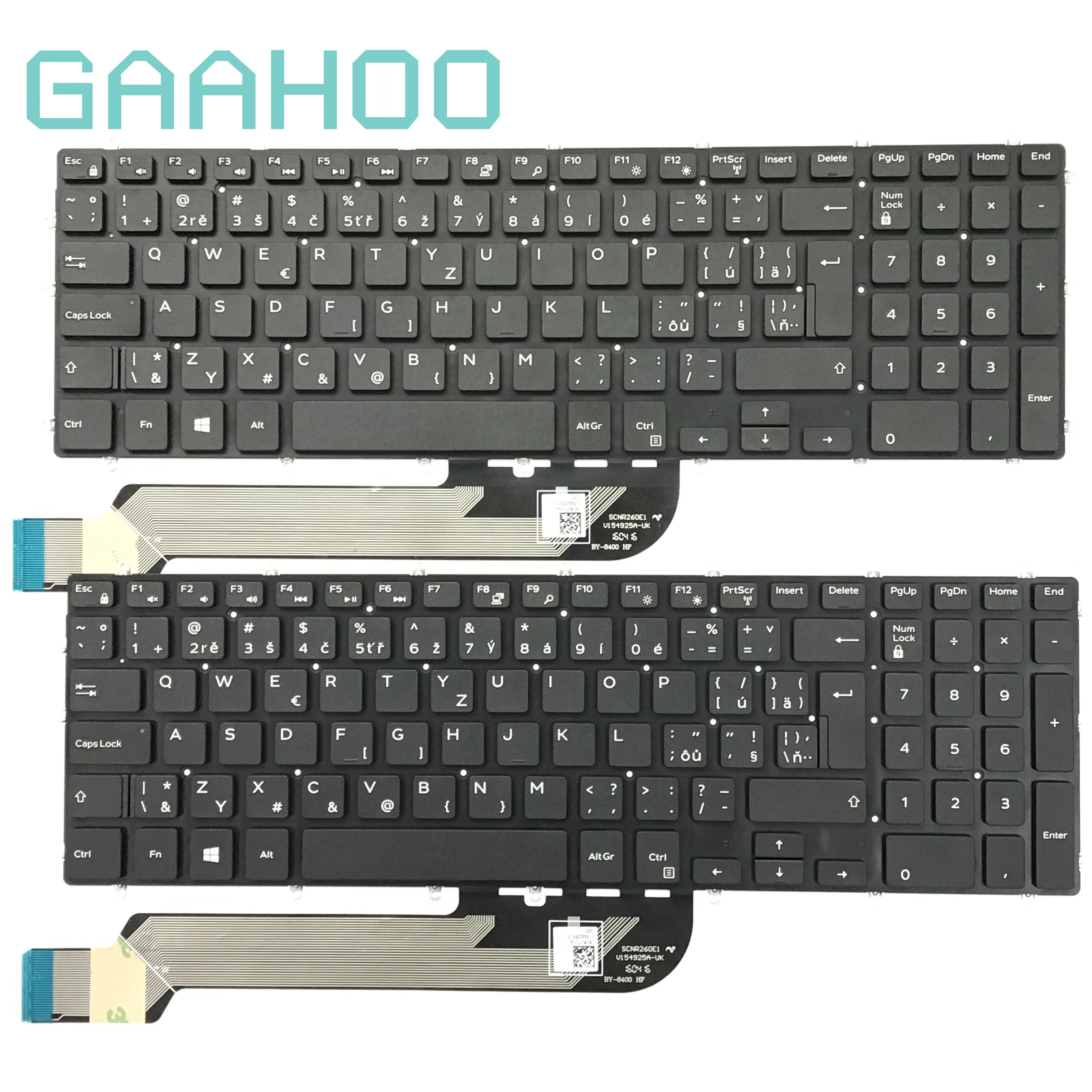 Клавиатура CS для ноутбука Dell Inspiron15 5570 5575 7577 7587 7568 7566 7567 5567 5565 15 7000 5568 5765 5767 7778