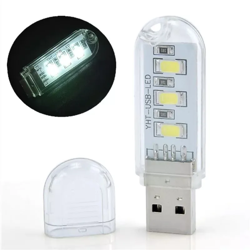 Портативная 5 в мини светодиодная лампа SMD 5730 USB светодиодный светильник Лампада