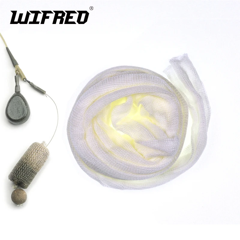 

Wifreo 20bags Carp Fishing PVA Mesh Refill Carp Rig PVA Bag Fishing Bait Hook Chum Holding Pocket Size 25mm*2mm 37mm*2m
