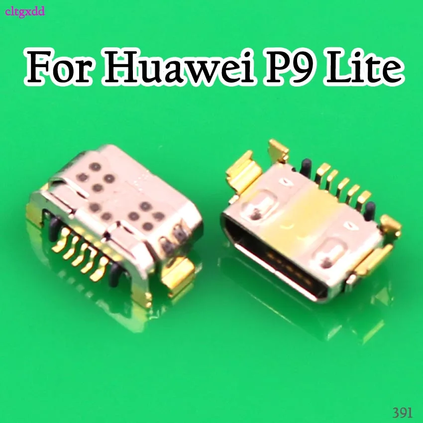 Cltgxdd 100 шт./лот Micro USB разъем для зарядки док-станция Huawei P9 Lite G9 Разъем зарядного