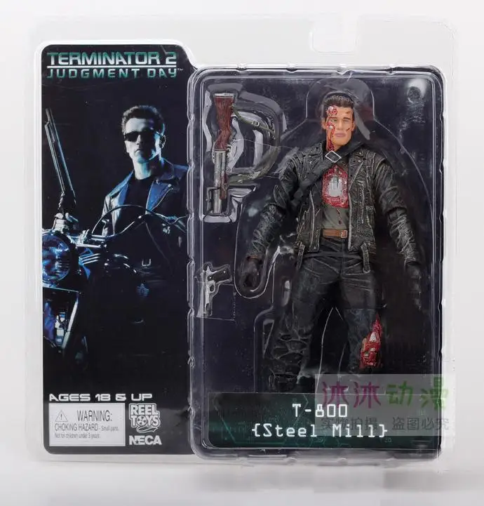 NECA Терминатор 2 фигурка T-800/T-1000 ПВХ фигурка игрушка модель игрушки 7 типов 18 см