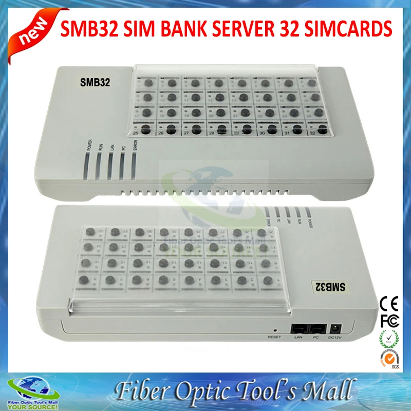 Авто SMB32/32 SIM КАРТЫ ДИСТАНЦИОННОГО СЕРВЕР/SIM БАНК 32 поддержка GoIP Шлюз оптом и в