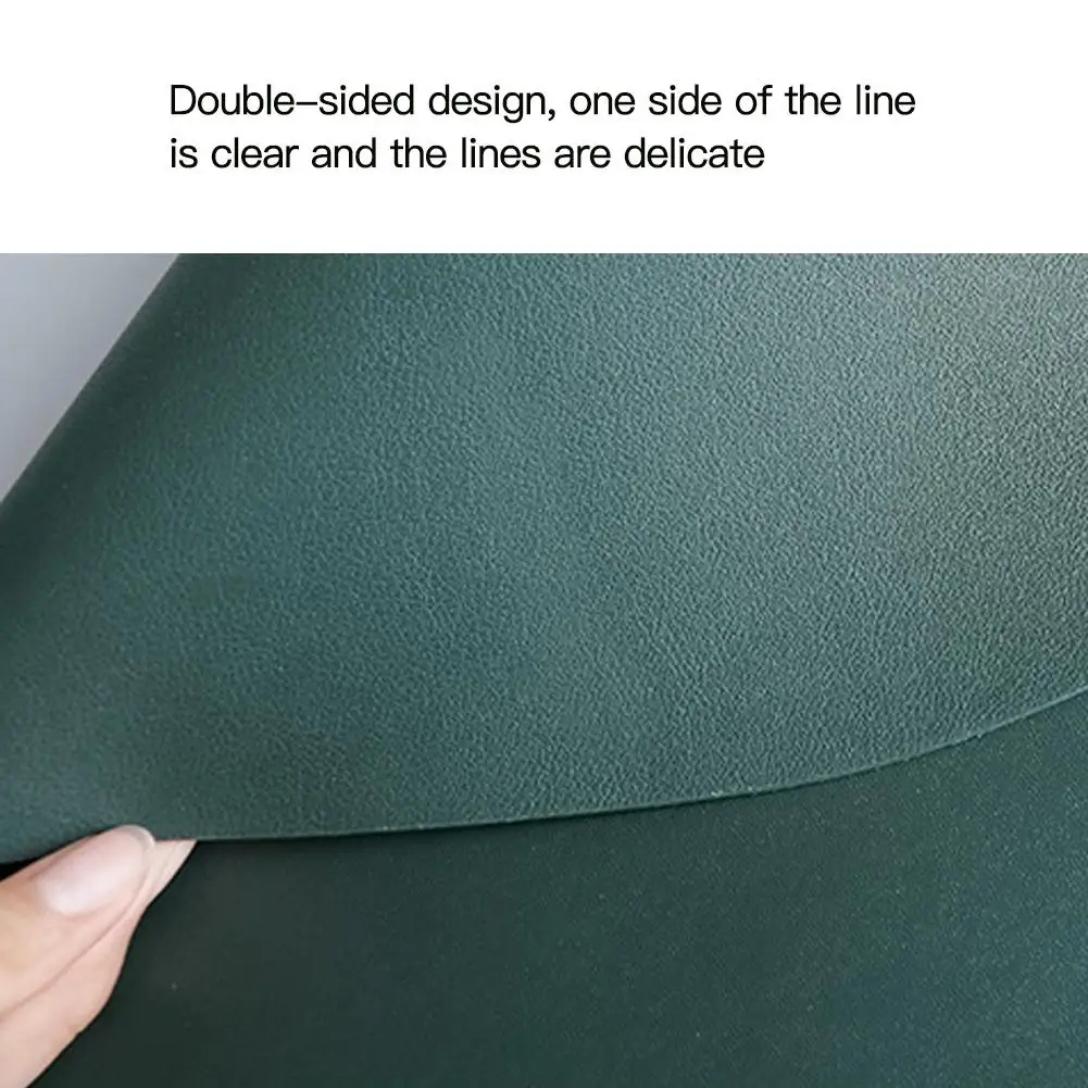 4pcs Leather Dinner Table Mats Heat-Resistant Non-Slip Washable Insulation Coffee Mats Kitchen Place Mats Nordic Style Placemats