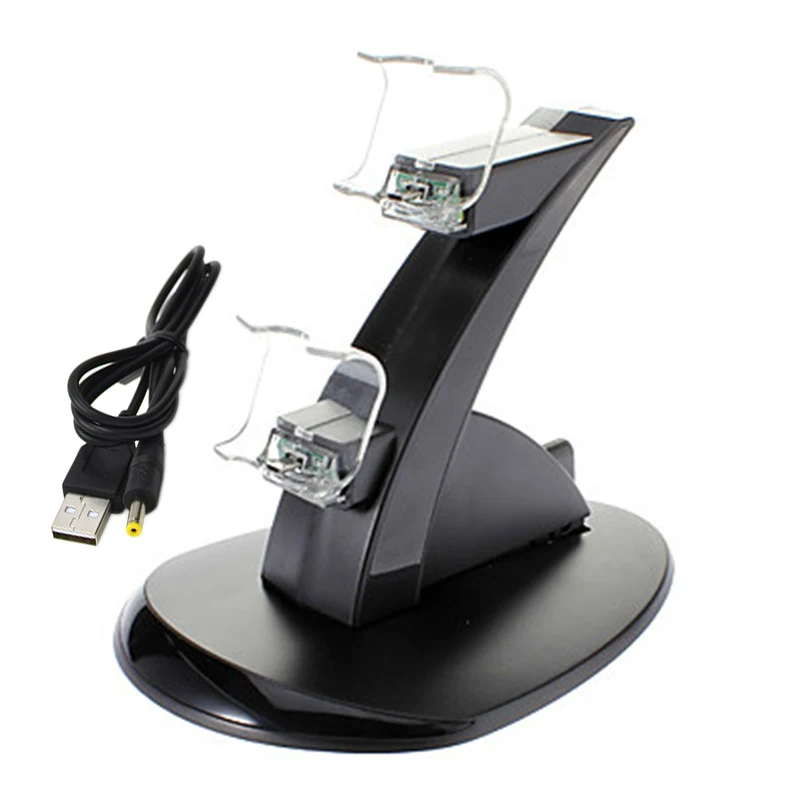 Аксессуары для PS4 джойстик контроллер зарядная станция двойное зарядное