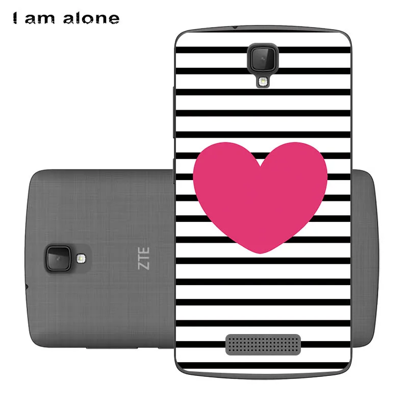 Я один чехол для телефона zte Blade L5 L5 плюс 5,0 дюйма мягкий TPU мобильный телефон модный мешок для zte L5 плюс - Цвет: Soft TPU HH63