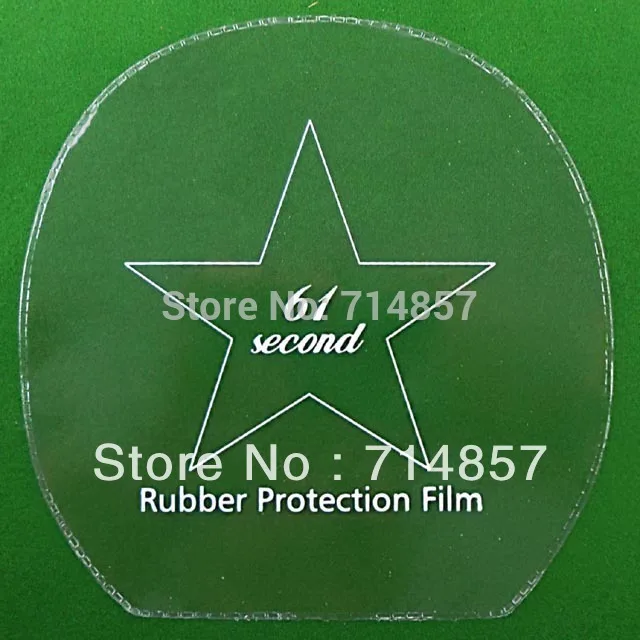 

Original 12 pieces of 61second table tennis / pingpong rubber protection film