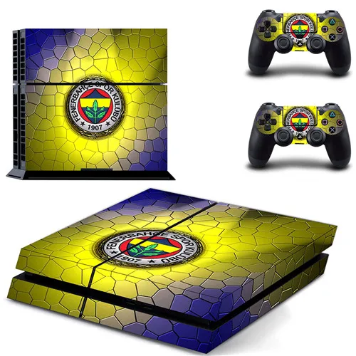 DPTM1341 Fenerbahce Spor Kulubu футбол PS4 Кожа Наклейка виниловая для sony Playstation 4 консоль и 2 контроллера PS4 Кожа Наклейка - Цвет: DPTM1341