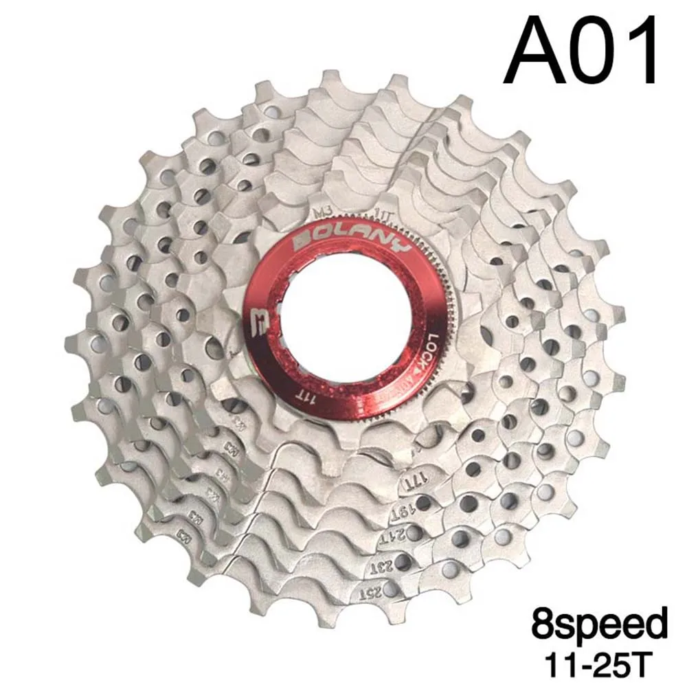 BOLANY MTB кассета 8 S/9 S/10 S/11 S/12 S 11-25 28 32 40 42 46 50 52T звездочки свободного хода широкий коэффициент горный велосипед аксессуары