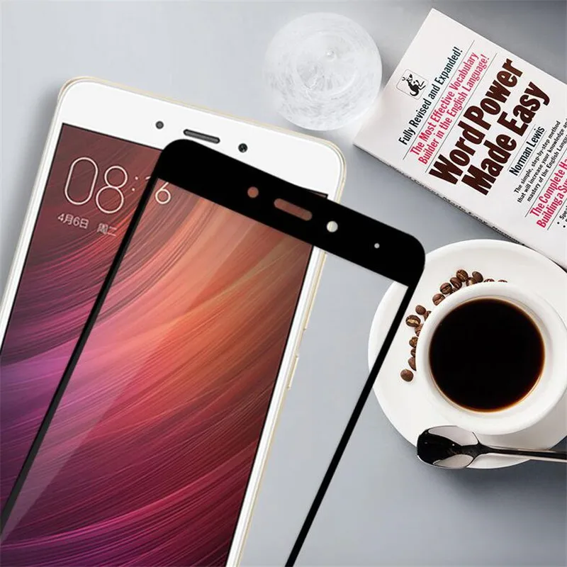 Для Xiaomi Redmi 4X Note 4x закаленное стекло полное покрытие защита экрана 9H нанопокрытие
