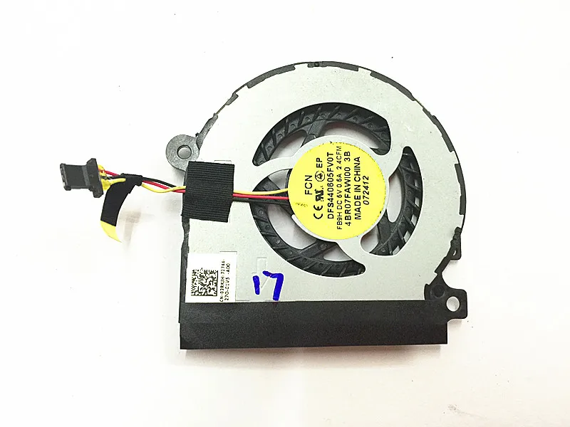 Кулер для охлаждения процессора ноутбука Dell vostro v3360 3360 insprion 13z 5323 FCN DFS440605FV0T FB9H
