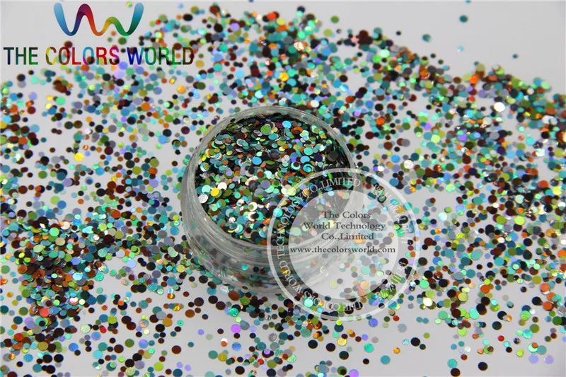 RL12 128 Mix голографические Лазерные Цвета точечные фигуры глиттер для ногтевого