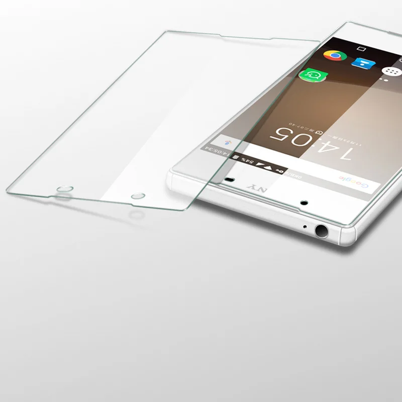 YongYue 9H 2.5D Screen Protector For Sony Xperia z1 z2 z3 z4 z5 Compact Tempered Glass protective film Z5 Premium | Мобильные