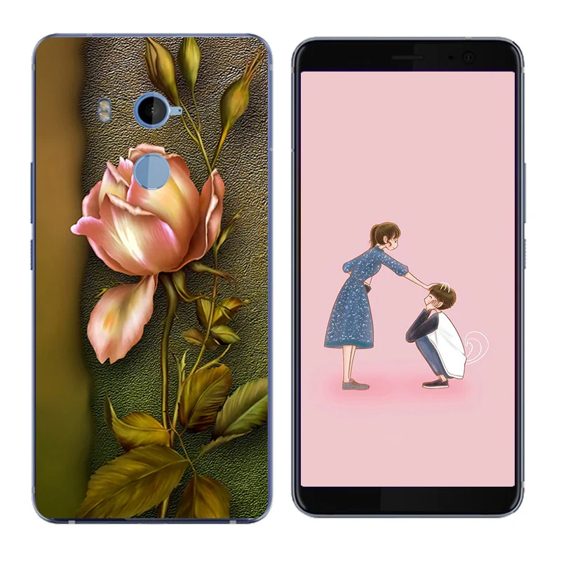 Case for HTC U11 Plus Cover U 11 Silicon Fashion Disk Printing Coque 2Q4D200 Phone |