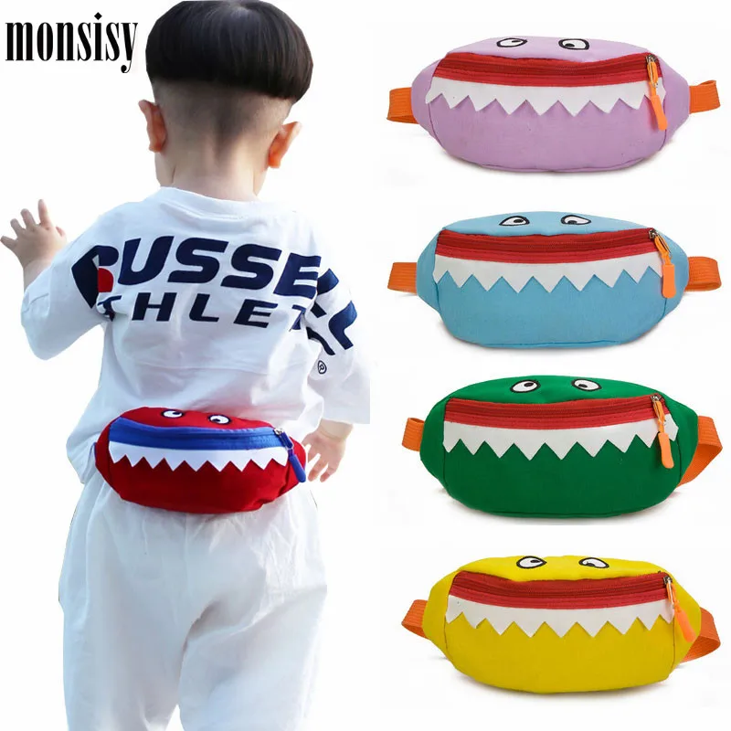 Поясная Сумка Monsisy для детей детская поясная сумка с рисунком животных Акула