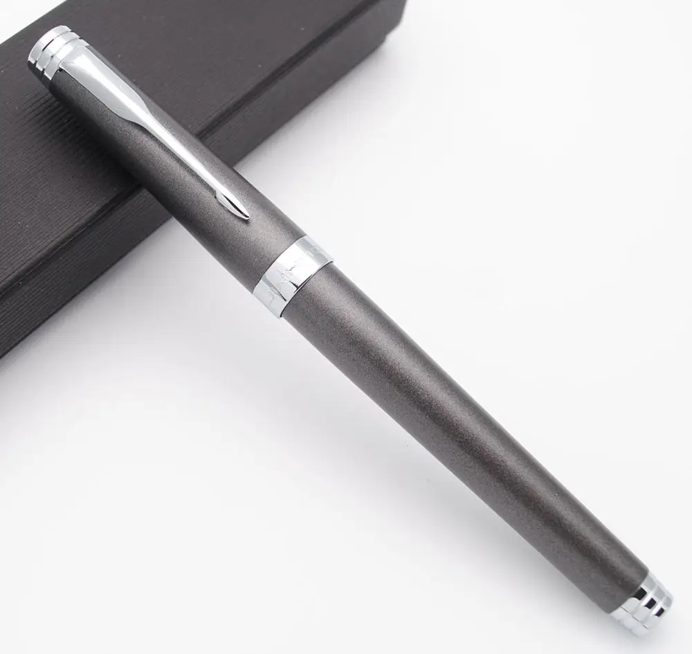 Matte Grey JINHAO 997 матовая Роскошная перьевая ручка высокого качества F Перо - Цвет: Matte Grey